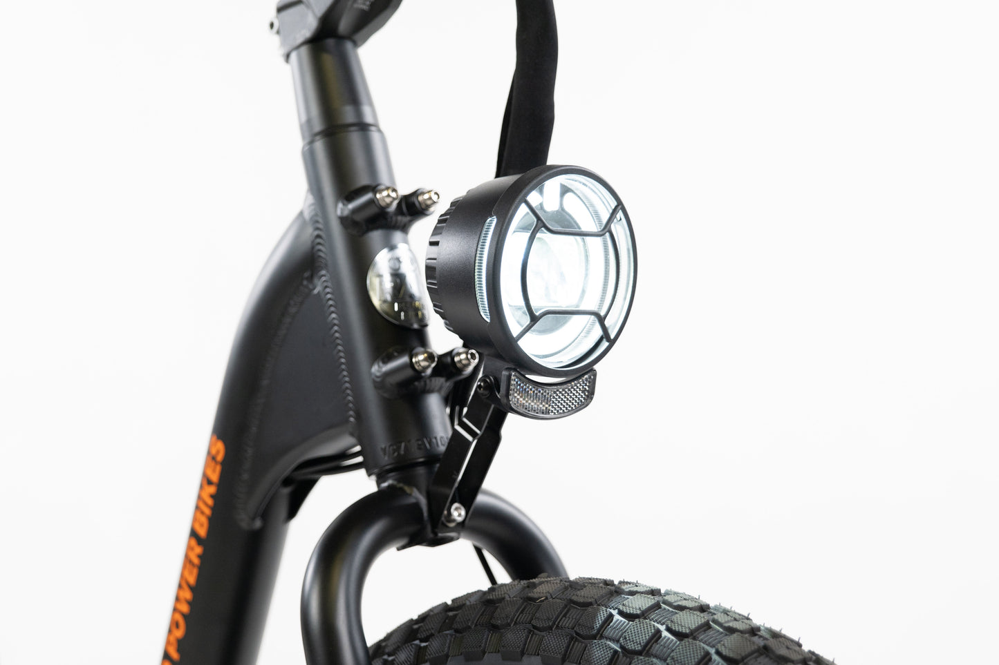 premium headlight on bike