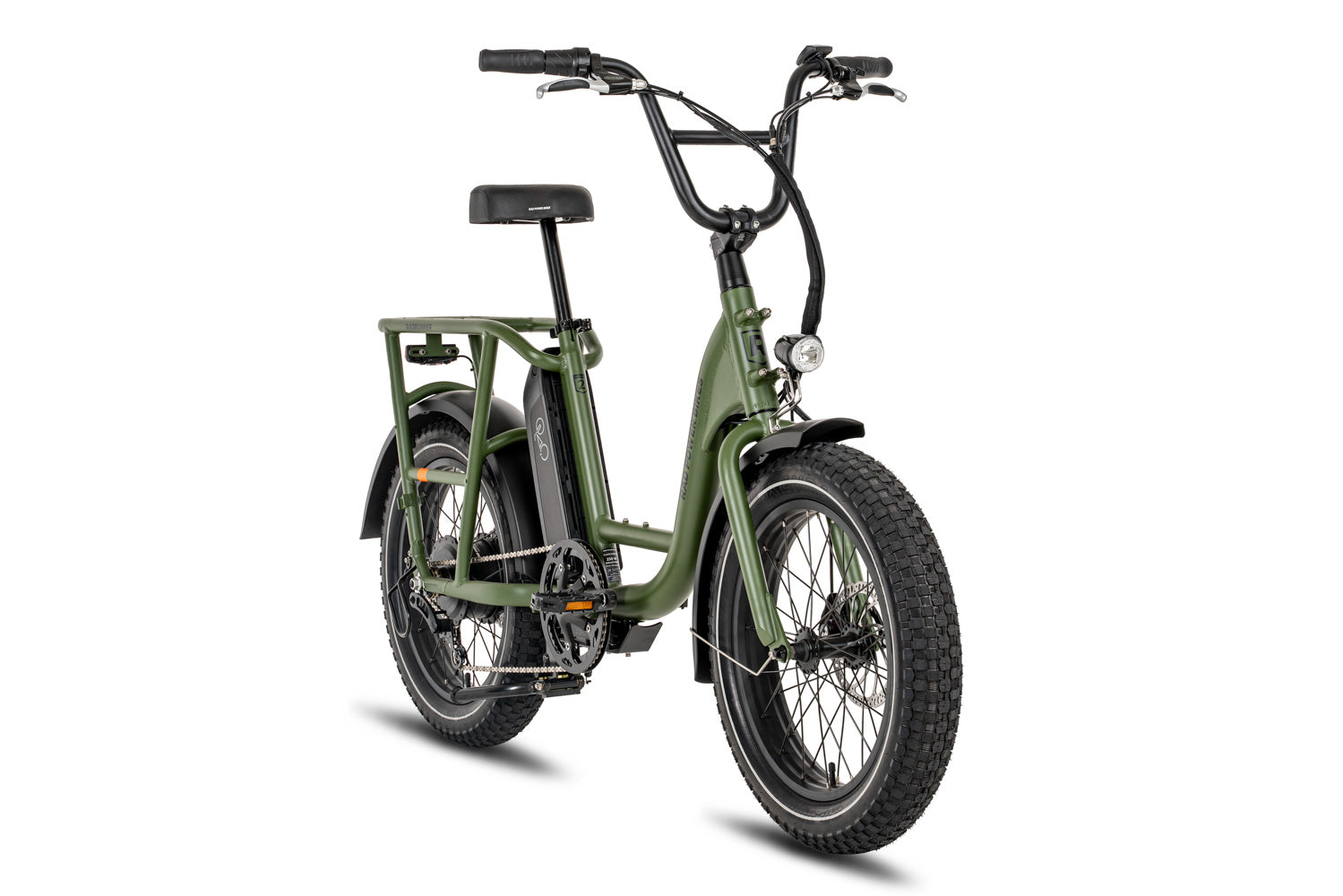 RadRunner 2 Electric Bike in Green quarter facing