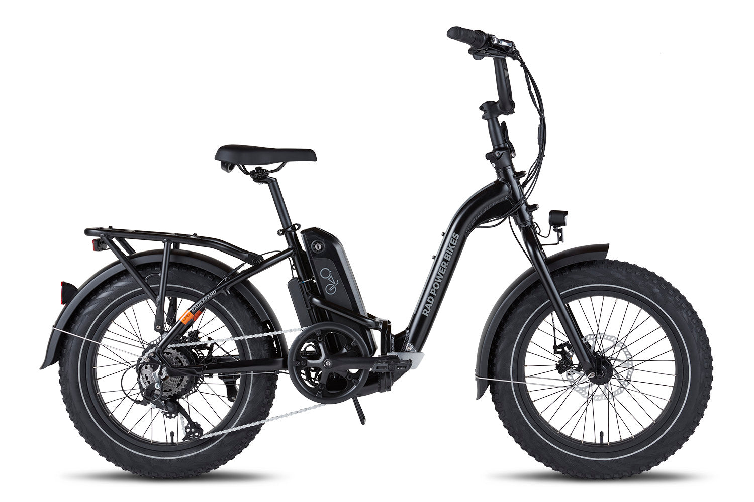 RadExpand Electric Folding Fat Bike in black