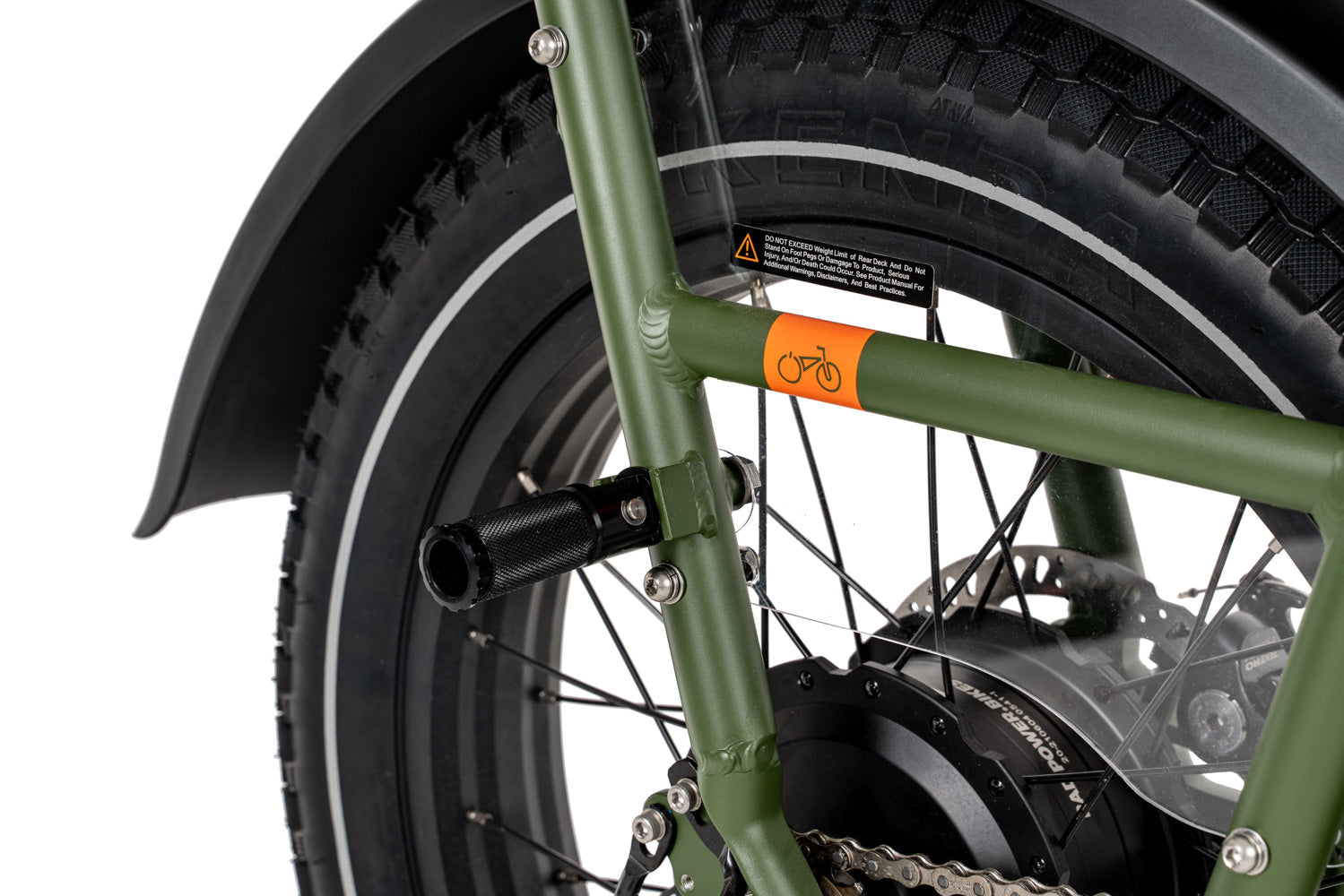RadRunner Passenger Package foot pegs