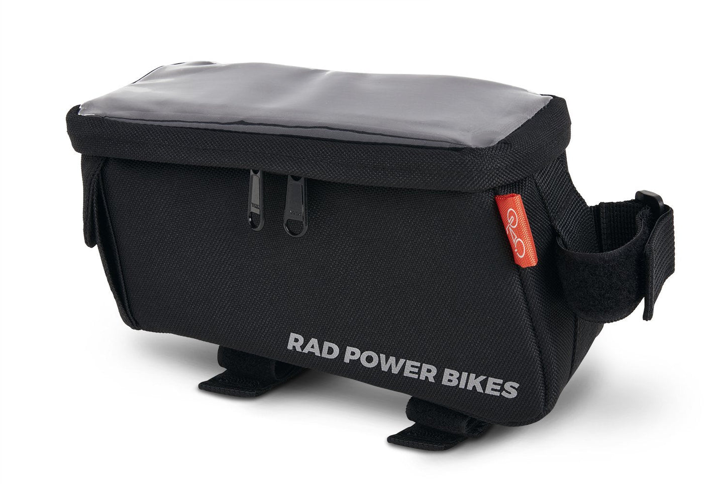 Image of black bag with Rad Power Bikes logo